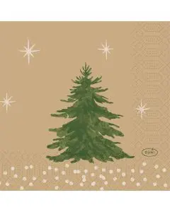 Duni Kaffeserviet 3-lags 50stk - Humble Trees