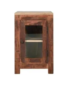 Ib Laursen Sidebord Glaslåge og 2hylder - UNIKA