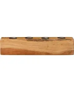 Stage t/4stk 2,2cm lys træblok UNIKA