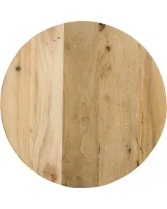 Dekobræt rund træ UNIKA - Stor