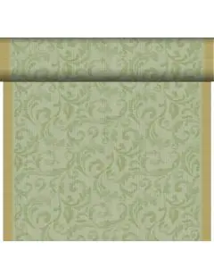 Dunicel Bordløber 40cm x 24m - Rich Damast Pistachio