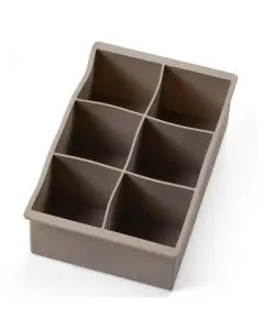 BITZ Silikone Isterningbakke 17x11,5x5cm - Grå