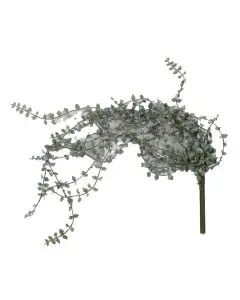 Evigheds hjerteranke støvet grå 64 cm