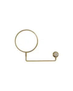 Nordal TESIA vægspejl 39x27cm - Guld