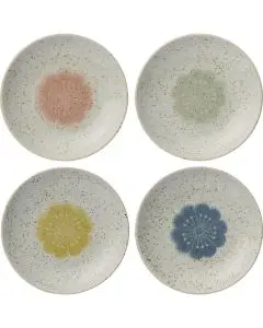 Blomsterskål m/blomst i midten - Assorterede