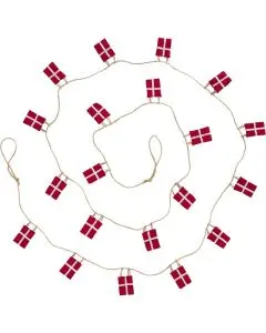 Flagranke med 20 flag - 245cm