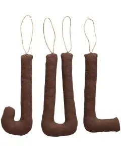 JUL bogstaver til ophæng