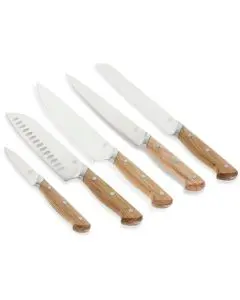 Morsø Knivsæt 5 dele Eg/Rustfrit stål