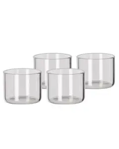 Blomsterbergs Dessertglas Ø8cm 4stk - Klar