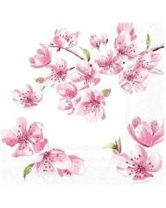 Ihr Frokostserviet 3-lags 20stk - Sakura Rosa
