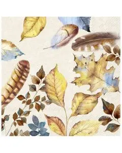 Ihr Frokostserviet 3-lags 20stk - A Piece Of Nature Cream