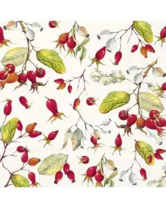 IHR Frokostserviet 3-lags 20stk - Rose Hips Cream