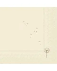 IHR Frokostserviet 3-lags 20stk - Tiny Dandelion Cream