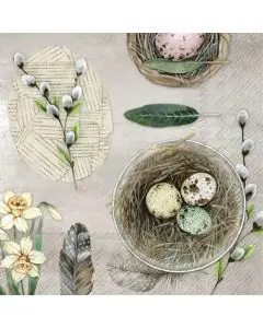 IHR Kaffeserviet 3-lags 20stk - Eggs And Feathers Nature