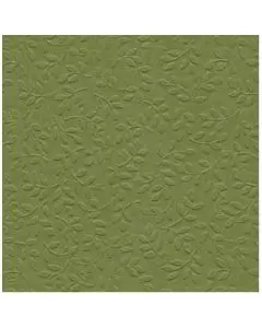 IHR Frokostserviet 3-lags 16stk - Leaves Dark Oliven