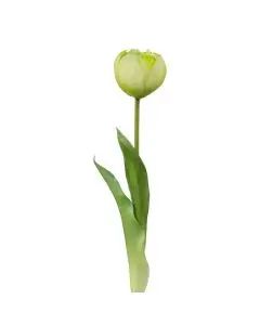 Evigheds hjerteranke støvet grå 64 cm