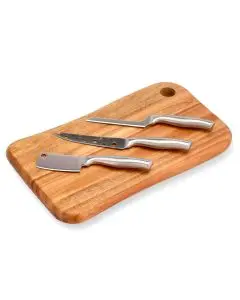 HOLM Ostebræt med 3 knive