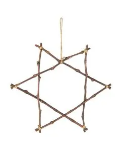 Stjerne af grene 50cm 