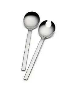 Studio Round Storm Salatbestik 25cm Stål