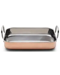 Blomsterbergs Bradepande 35x25,5x6,3cm Kobber