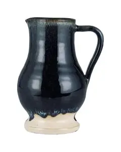 Vase Avignon m/hank rustik blå