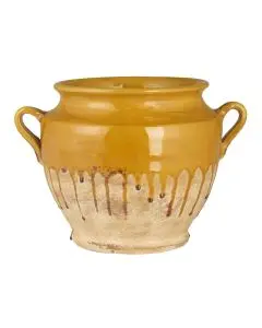 Ib Laursen Skjuler m/hanke Gul Løbeglasur Avignon