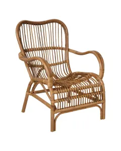 Ib Laursen Lænestol Rattan Natur - Jannie