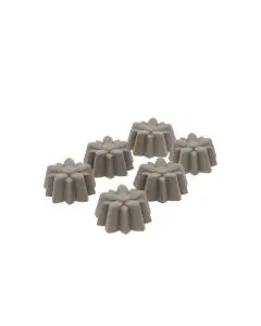 Blomsterbergs Blomst Muffinform 6stk - Latte