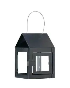 A2 Living Lanterne Galvaniseret 8x12cm - Sort