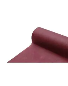 Inspirationsbordløber 30cm x 25 m - Vinrød