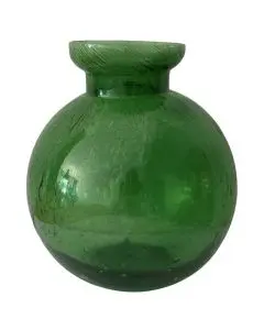 Vase Genbrugsglas - Grøn