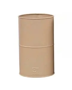 A2 Living Vase Galvaniseret Hasselnød - Ø12cm