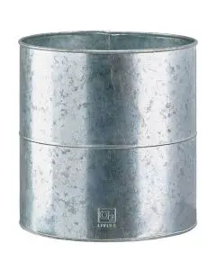 Blomsterspand Midi Galvaniseret - Ø27xH28 cm