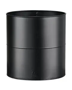 Blomsterspand Midi Sort - Ø27xH28 cm