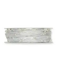 Organzabånd m/wire kobber 0,05x15m