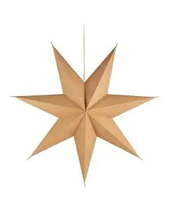 Stjerne t/ophæng natur jute Ø:90cm