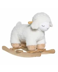 Bloomingville MINI Laasrith Gyngehest Får - Hvid