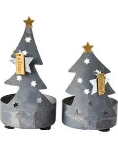 Stage t/fyrfadslys juletræ