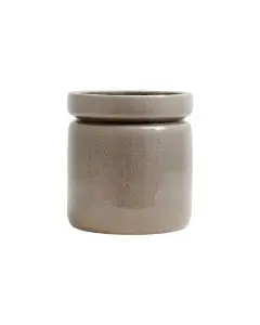 Nordal ISA Urtepotte Keramik Ø25cm - Lys Grå