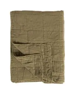 Ib Laursen Klassisk Quilt - Oliven