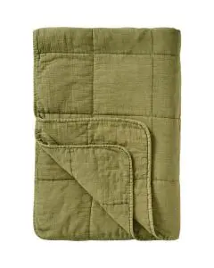 Vintage quilt herbal green