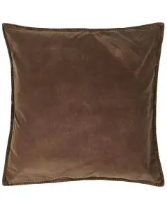 Pudebetræk velour 50x50cm chocolate