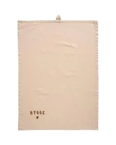 Viskestykke Tradition m/Hygge hørfarvet