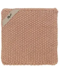 Grydelap Mynte Strikket - Faded Rose