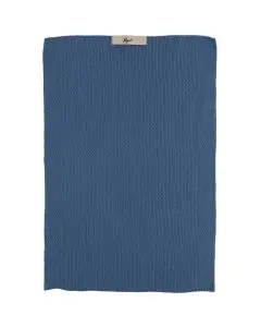 Håndklæde Mynte Strikket - Cornflower