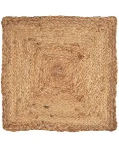 Dækkeserviet kvadratisk jute