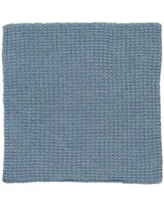 Karklud støvblå strikket