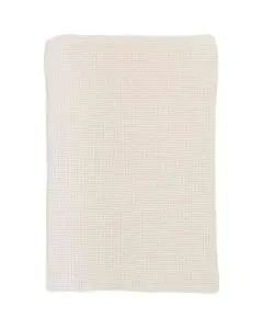 Håndklæde Strikket 40x60cm - Butter Cream