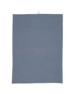 Viskestykke Sofus ensfarvet blå