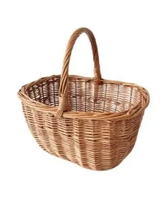 Aafod Bykurv 38x28x20cm - Rødpil uden lak